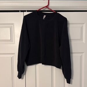 Lululemon Perfectly Cropped Softstreme crew sweatshirt